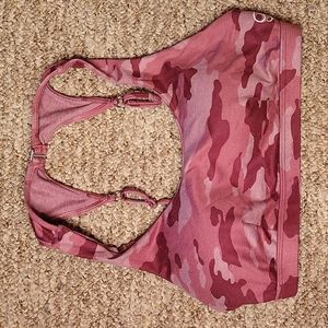 Bombshell Sportswear Pink Camo Sports Bra